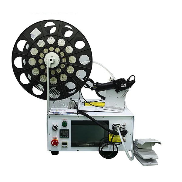 70mm bundle Automatic cable tie system machine with handheld and fixed cable tie gun tool