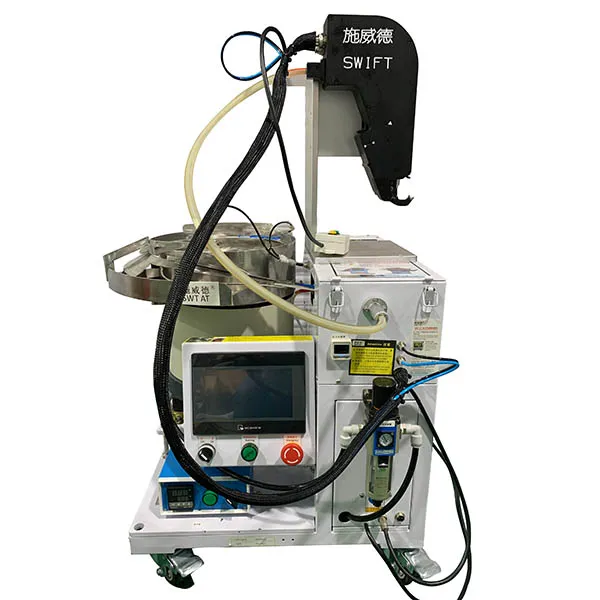 automatic cable tie machine with special cable tie gun motor coils bundle