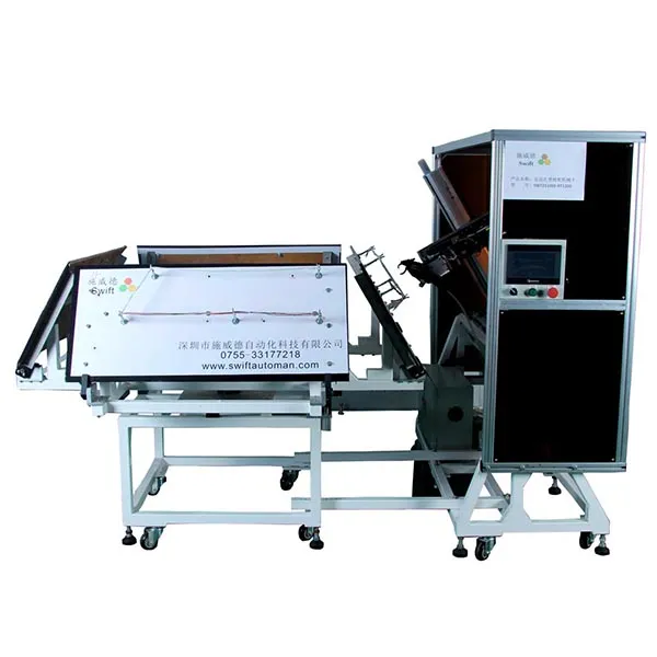 full automatic cable tie machine with robot arm